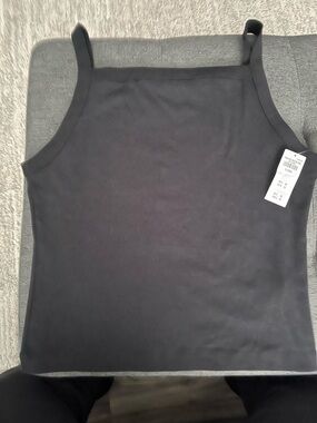 A&F Black Straps Tank Top